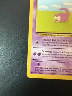 1999 Slowpoke - Fossil Edition - Pokemon Trading Card - 55/62 - LP - Vintage - Image 15
