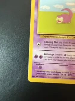 1999 Slowpoke - Fossil Edition - Pokemon Trading Card - 55/62 - LP - Vintage - Image 5