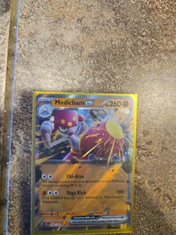 pokemon card lot nm english Medicham Ex 80 - Image 1