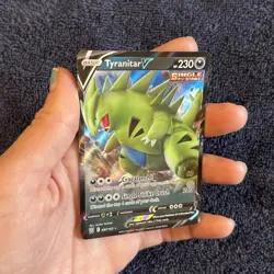Tyranitar V 097/163 Battle Styles NM Ultra Rare Pokemon Card - Image 3