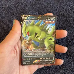 Tyranitar V 097/163 Battle Styles NM Ultra Rare Pokemon Card - Image 4