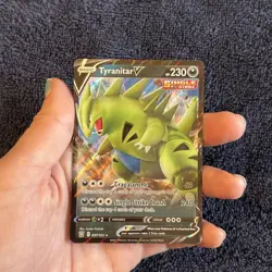 Tyranitar V 097/163 Battle Styles NM Ultra Rare Pokemon Card - Image 5