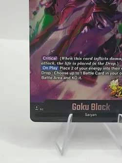 Goku Black FS10-04 SR Dragon Ball Legends Card - Image 3