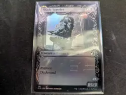 MTG Magic the Gathering FOIL Shady Traveler Showcase MID! - Image 1