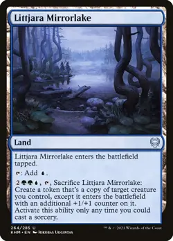 Littjara Mirrorlake - Kaldheim - MTG NM REG ENG #264 - Image 1