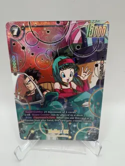 Bulla : GT FB03-127 1st Anniversary Promo Alternate Art Dragon Ball Card Fusion - Image 2