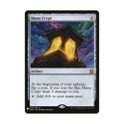 WOTC MtG The List Mana Crypt (MR) NM - Image 1