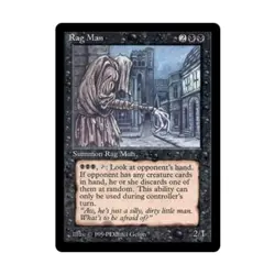 WOTC MtG The Dark Rag Man (R) Fair - Image 1