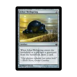 WOTC MtG Mirrodin Besieged Ichor Wellspring (C) (Foil) VG - Image 1