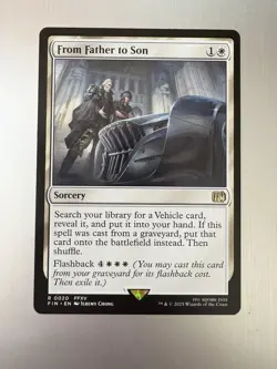 From Father To Son - 20 - Magic: Final Fantasy MTG - Rare - Regular - Noctis - Image 1