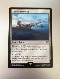 Clive’s Hideaway - 275 - Magic: Final Fantasy MTG - Rare - Regular - FFXVI - Image 1