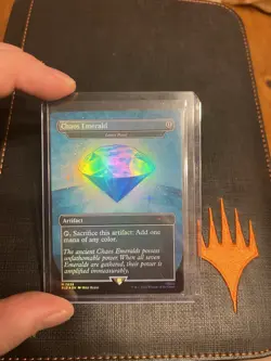 Chaos Emerald Light Blue 7036 (Lotus Petal) MTG Sonic SL 💎Cheapest On Ebay💎 - Image 2