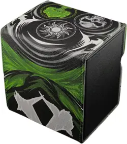 Luxury Faux Leather MTG Deck Box - Holds 100+ Cards with Magnetic Closure - Image 4