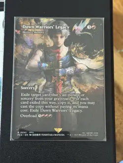 MTG Dawn Warriors' Legacy (Mizzix's Mastery) Final Fantasy Through the Ages - Image 1
