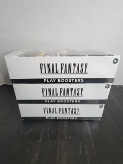 x3 Sealed Universe Beyond Final Fantasy Play Booster Display Box MTG English - Image 1