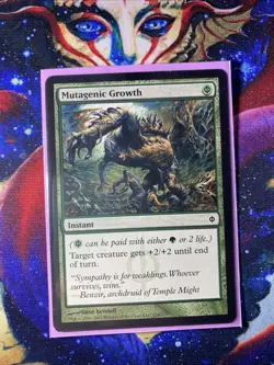 Mutagenic Growth New Phyrexia Lightly Played Magic The Gathering MTG - Image 1