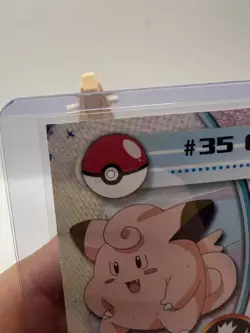 Clefairy #35 Topps TV Animation Edition Blue Logo Holo Pokemon Card - LP/MP - Image 14