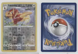 Lopunny Reverse Foil Pokemon Sword & Shield Fusion Strike #213 c2s - Image 3
