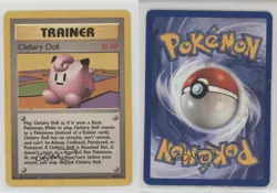 Clefairy Doll Pokemon Base Set #70 1999 10cj - Image 3