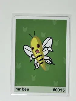 Pookiemoot- mr bee (Beedrill) - Pokemon Parody/Derpy card - Image 1