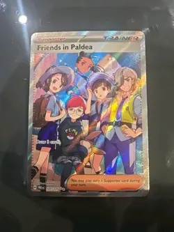 Pokemon Prismatic Evolutions Friends in Paldea 137/131 Full Art - Image 1
