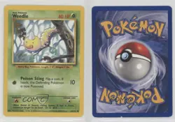 Weedle Pokemon Base Set #69 1999 12ka - Image 3