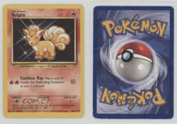 Vulpix Pokemon Base Set #68 1999 2f4 - Image 3