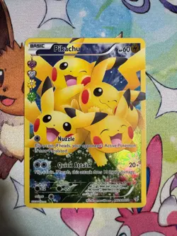 2016 Pokemon Pikachu (Full Art) #RC29/RC32 Generations: Radiant Collection VLP - Image 1