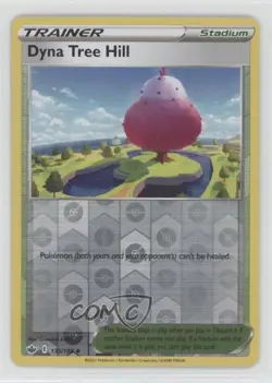 Dyna Tree Hill Reverse Foil Pokemon Sword & Shield Chilling Reign #135 11pj - Image 1