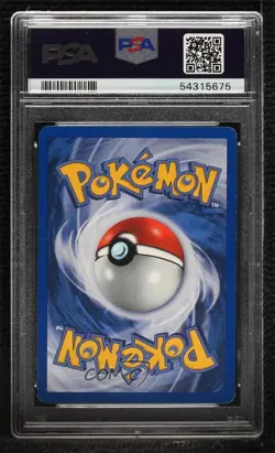 Tangela Pokemon Base Set PSA 8 1999 15t4 - Image 2