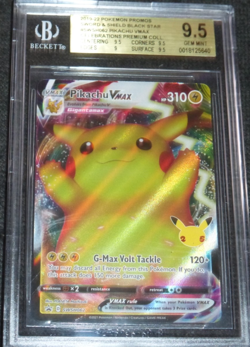 2021 POKEMON CELEBRATIONS PIKACHU VMAX SWSH062 BGS 9.5 (BETTER THAN PSA 10) - Image 1