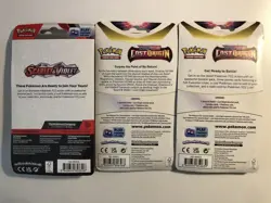 Two Lost Origin Blister Packs Pokemon One Scarlet & Violet, 3 Total Coin Blister - Image 2