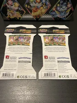 Pokemon TCG SWSH Evolving Skies Sleeved Booster Pack lot Of 2 Factory Sealed - Image 2