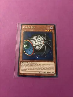 Yugioh 25th Anniversary Cyber Jar SRL-EN077 Rare NM - Image 1