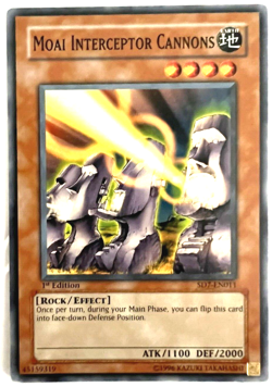 YuGiOh! - Moai Interceptor Cannons - Common - Image 1