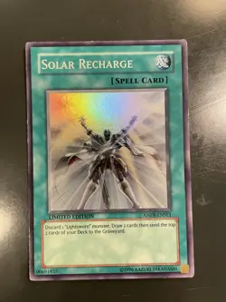 Yugioh Solar Recharge ANPR-ENSE1 Ancient Prophecy SE Limited Edition LP - Image 1