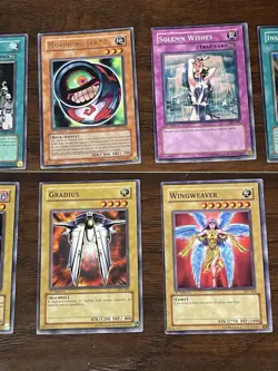 Yugioh! Pharaoh’s Servant PSV First Edition Common Card Lot x 9 LP - Image 2