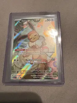 Pokemon TCG Eevee 173 Holo Promo Prismatic Evolutions ETB Card - Image 1