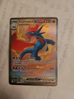 Salamence EX 187/159SV09: Journey Together Holo Card - Image 1