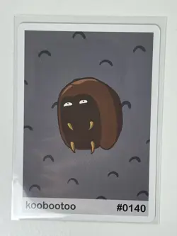 Pookiemoot- koobootoo (Kabuto) - Pokemon Parody/Derpy card - Image 1