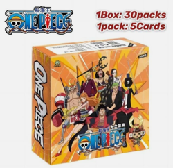 One Piece Trading Card 30 Pack Deluxe Booster Box Anime TCG OP-WA201 NEW 2023 - Image 1