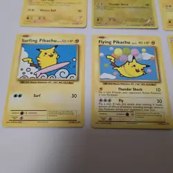 Pokemon TCG Trading Card Game Pikachu Cards Lot Of 8 - Image 2