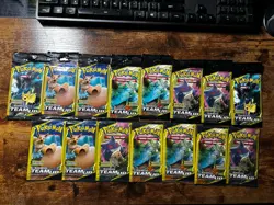 Pokemon - Sun & Moon Team Up 3 Card Mini Booster Pack - 15 packs - Image 1