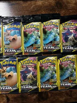 Pokemon - Sun & Moon Team Up 3 Card Mini Booster Pack - 15 packs - Image 3