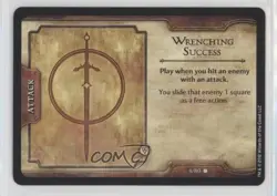 2011 Dungeons & Dragons - Fortune Card Wrenching Success #4 1i3 - Image 1