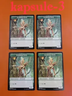 4x Llanowar Elves | TOKEN 012/015 | Time Spiral Remastered | MTG Magic Cards - Image 1