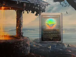 Chaos Emerald (7036) Blue - Foil Lotus Petal - Sonic Secret Lair - Magic MTG - Image 1