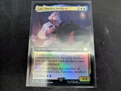 MTG Magic the Gathering FOIL Cid, Timeless Artificer Extended FIN! - Image 1