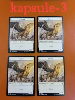 4x Griffin | TOKEN 001/015 | Time Spiral Remastered | MTG Magic Cards - Image 3