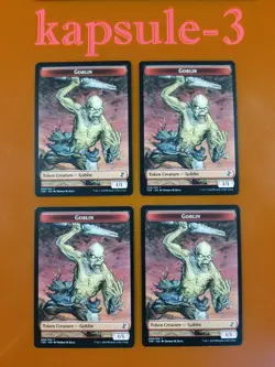 4x Goblin | TOKEN 008/015 | Time Spiral Remastered | MTG Magic Cards - Image 1